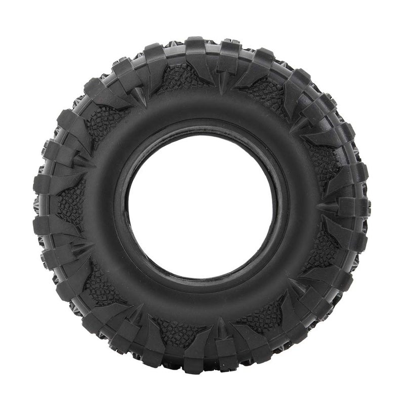 RCLIONS 4PCS 2.2inch 120mm RC Rubber Wheel Tyre Tires with Foam Insert for 1/10 RC Crawler Car Axial Wraith 90018 - Image 5